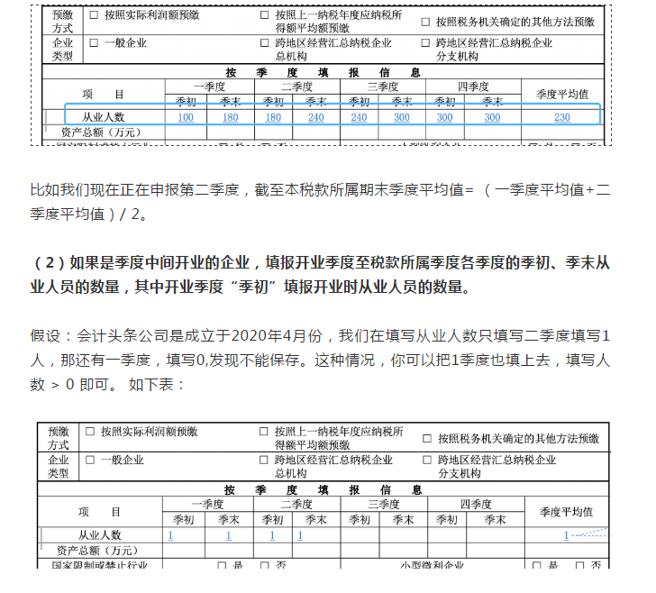 預繳申報，資產總額填寫“0”不能保存？你可以這樣填寫...