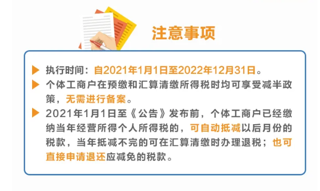 舉例說(shuō)明：個(gè)體工商戶(hù)減免稅額怎么計(jì)算？