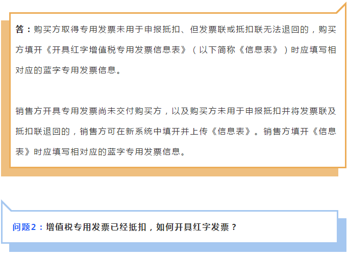 增值稅專用發(fā)票已抵扣，如何開具紅字發(fā)票？