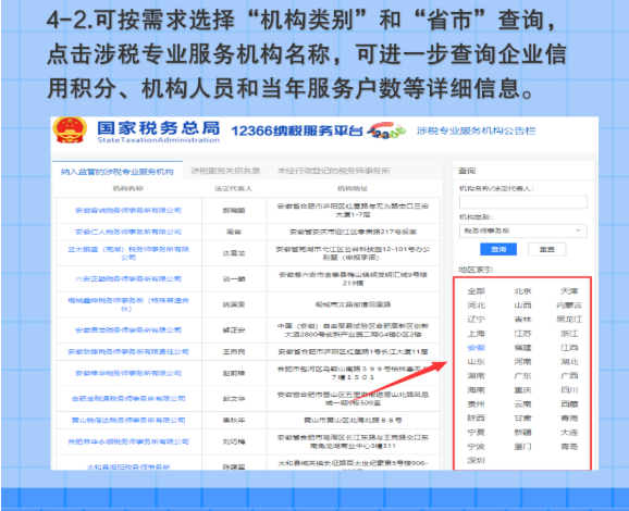 一圖帶您了解：涉稅專業(yè)服務機構如何查詢